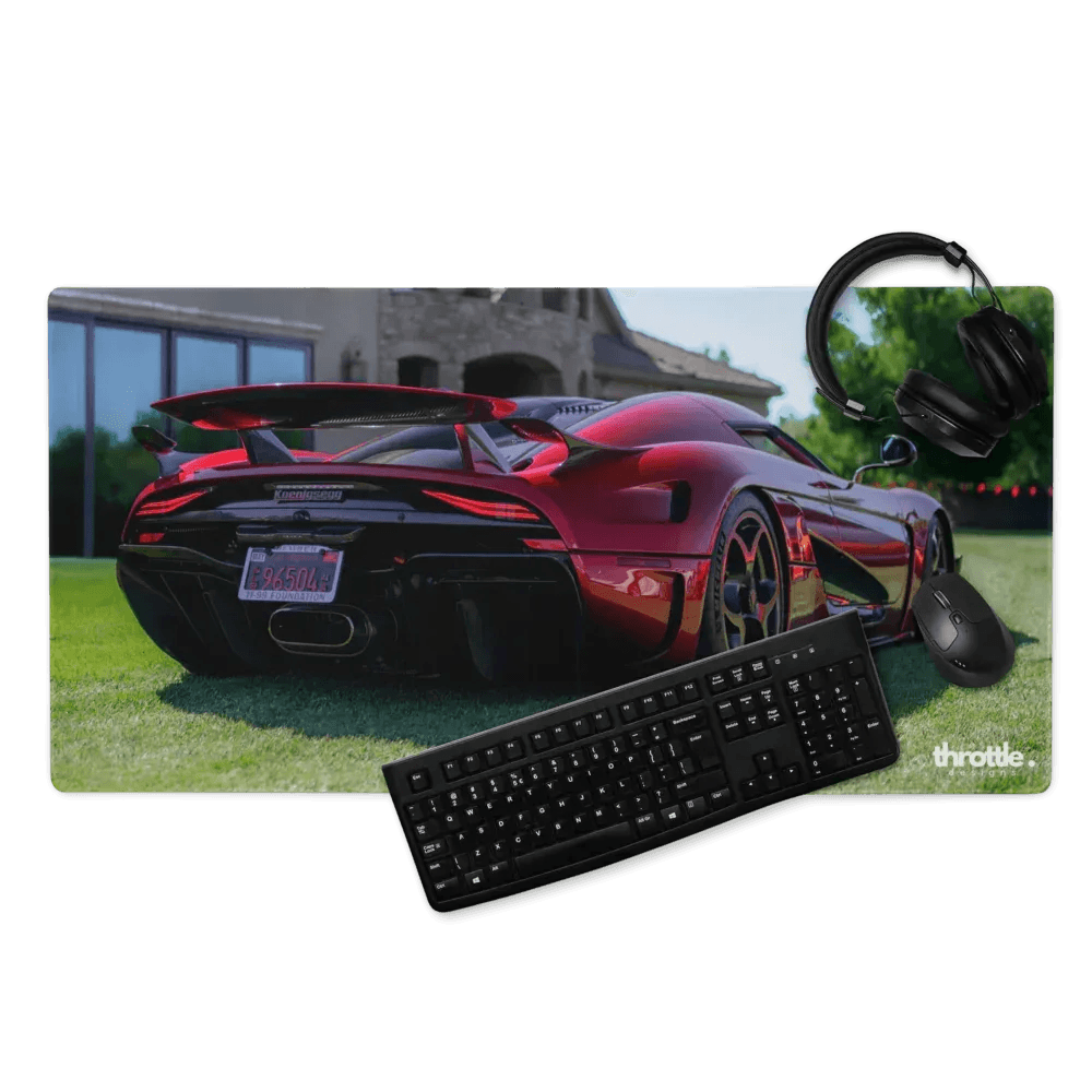 Koenigsegg Regera Gaming Mouse Pad #001