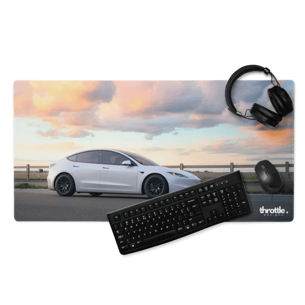 Tesla Model 3 Highland Gaming Mouse Pad #002