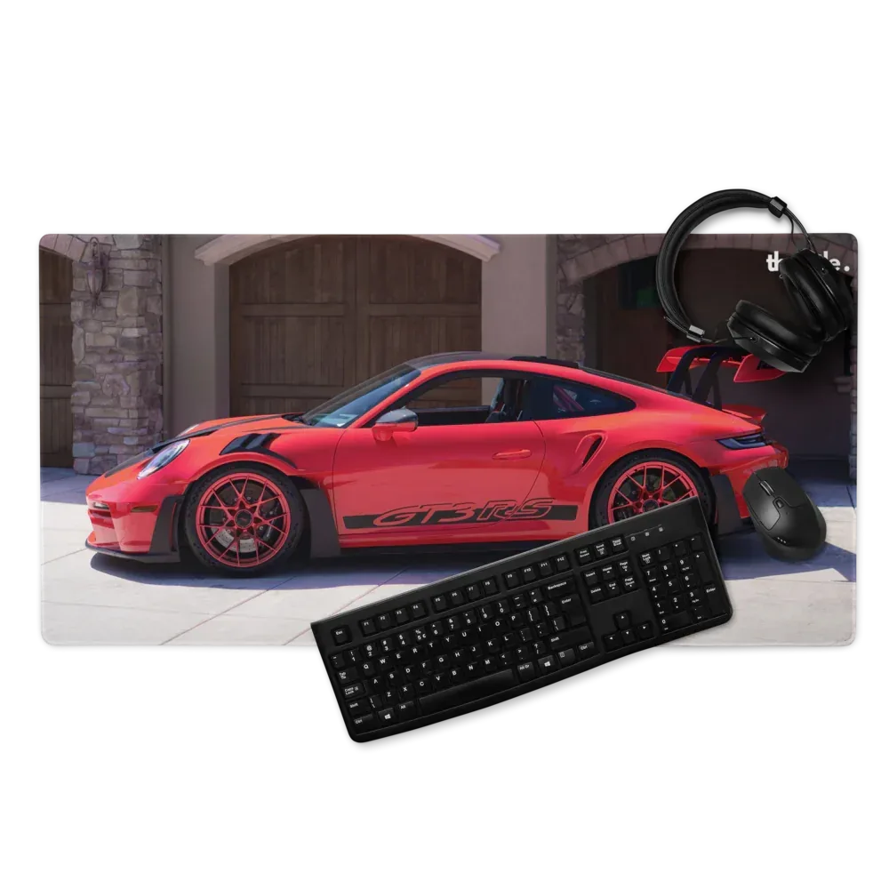 Porsche 911 GT3 RS Gaming Mouse Pad #004