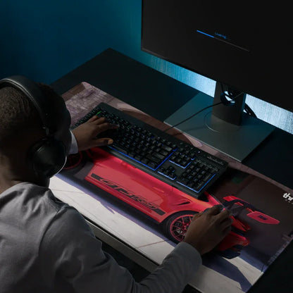 Porsche 911 GT3 RS Gaming Mouse Pad #004