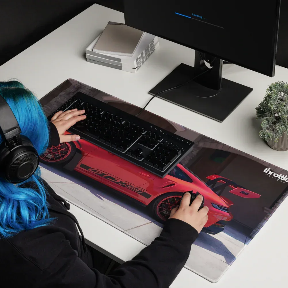 Porsche 911 GT3 RS Gaming Mouse Pad #004