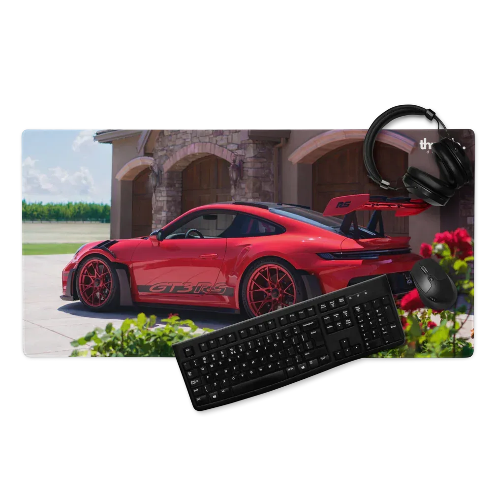 Porsche 911 GT3 RS Gaming Mouse Pad #003