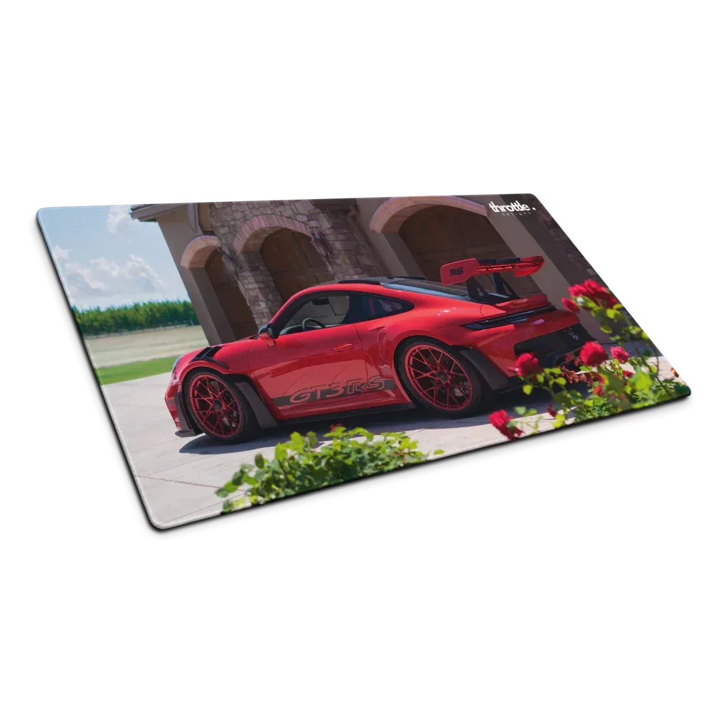 Porsche 911 GT3 RS Gaming Mouse Pad #003