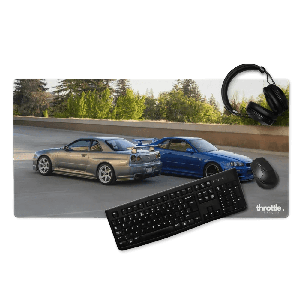 Nissan R34 GTR Gaming Mouse Pad #011