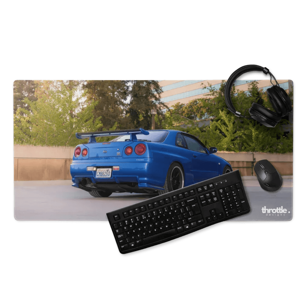 Nissan R34 GTR Gaming Mouse Pad #009