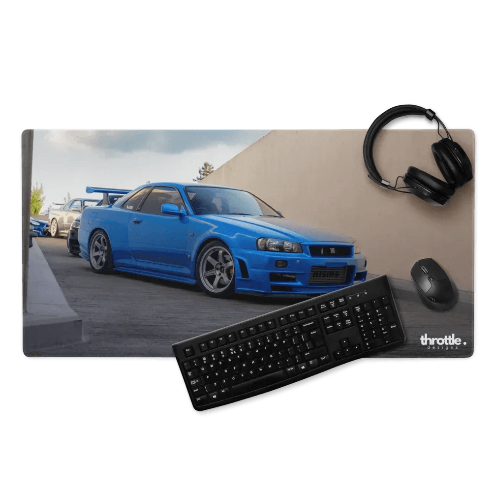 Nissan R34 GTR Gaming Mouse Pad #007