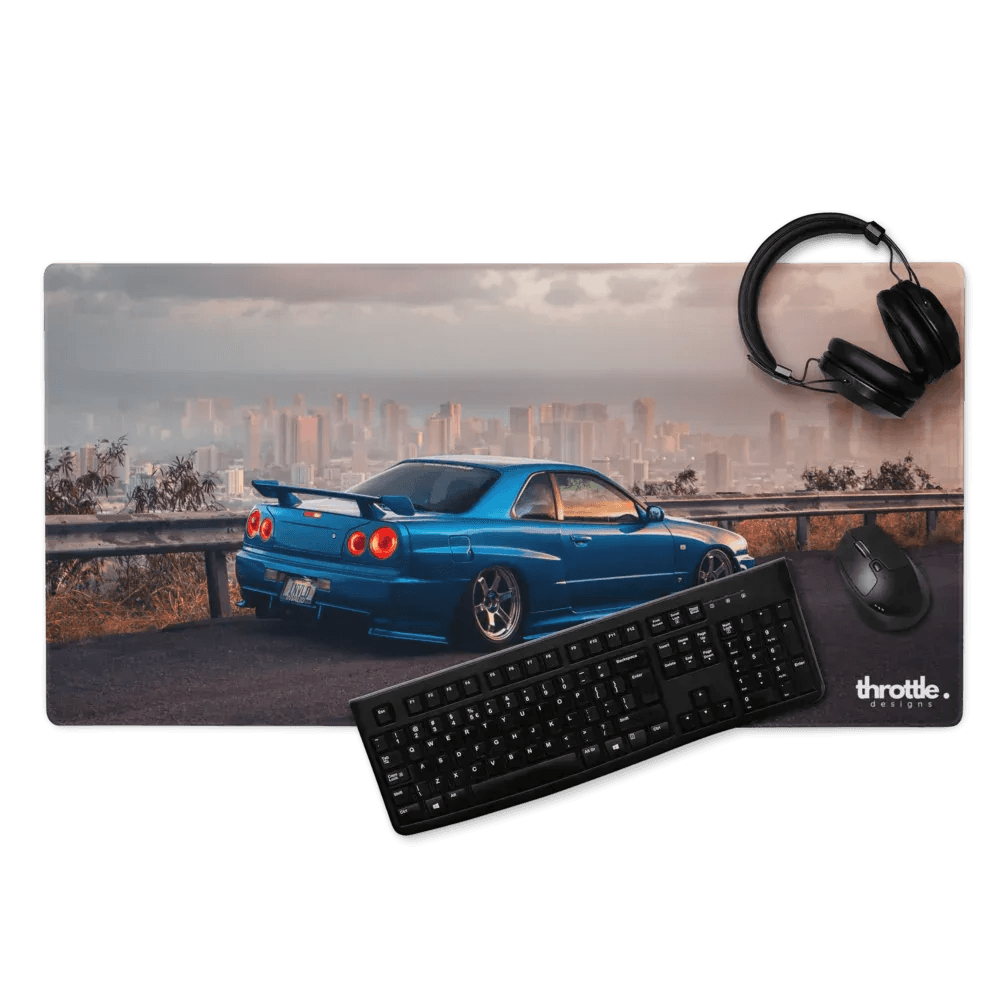 Nissan R34 GTR Gaming Mouse Pad #004