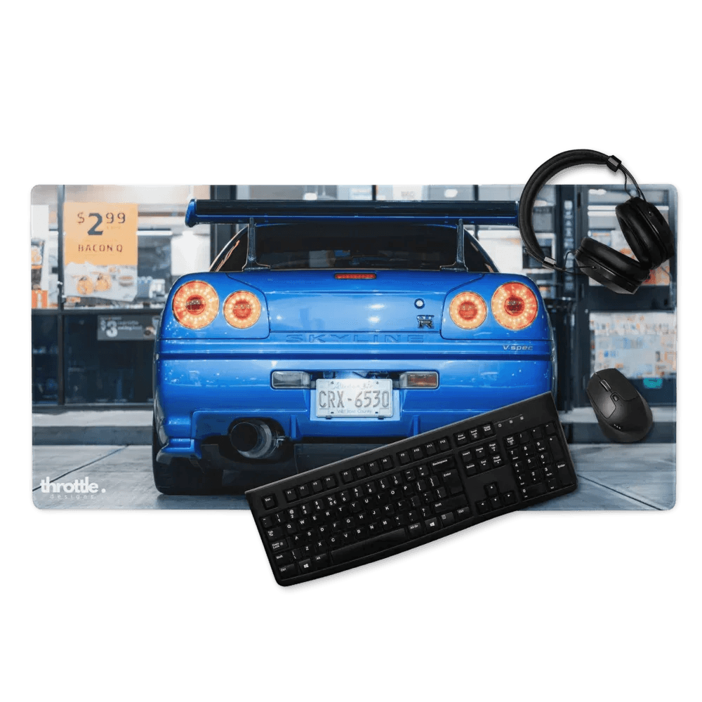Nissan R34 GTR Gaming Mouse Pad #003