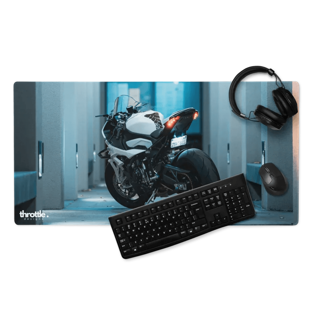 BMW Inspired S1000RR Gaming Mouse Pad - Large and XL / Extended
