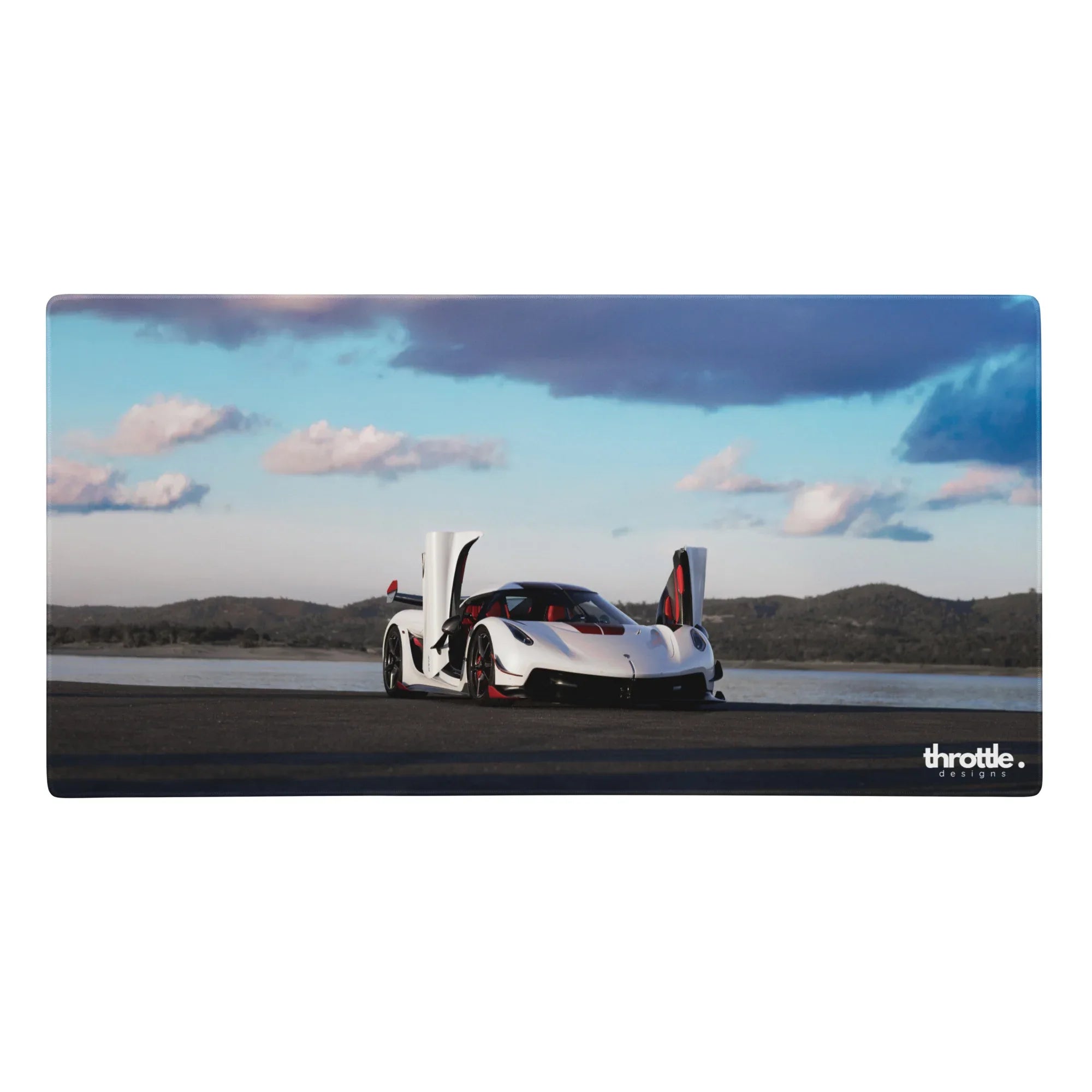 Koenigsegg Jesko Gaming Mouse Pad #019 - Large and XL / Extended