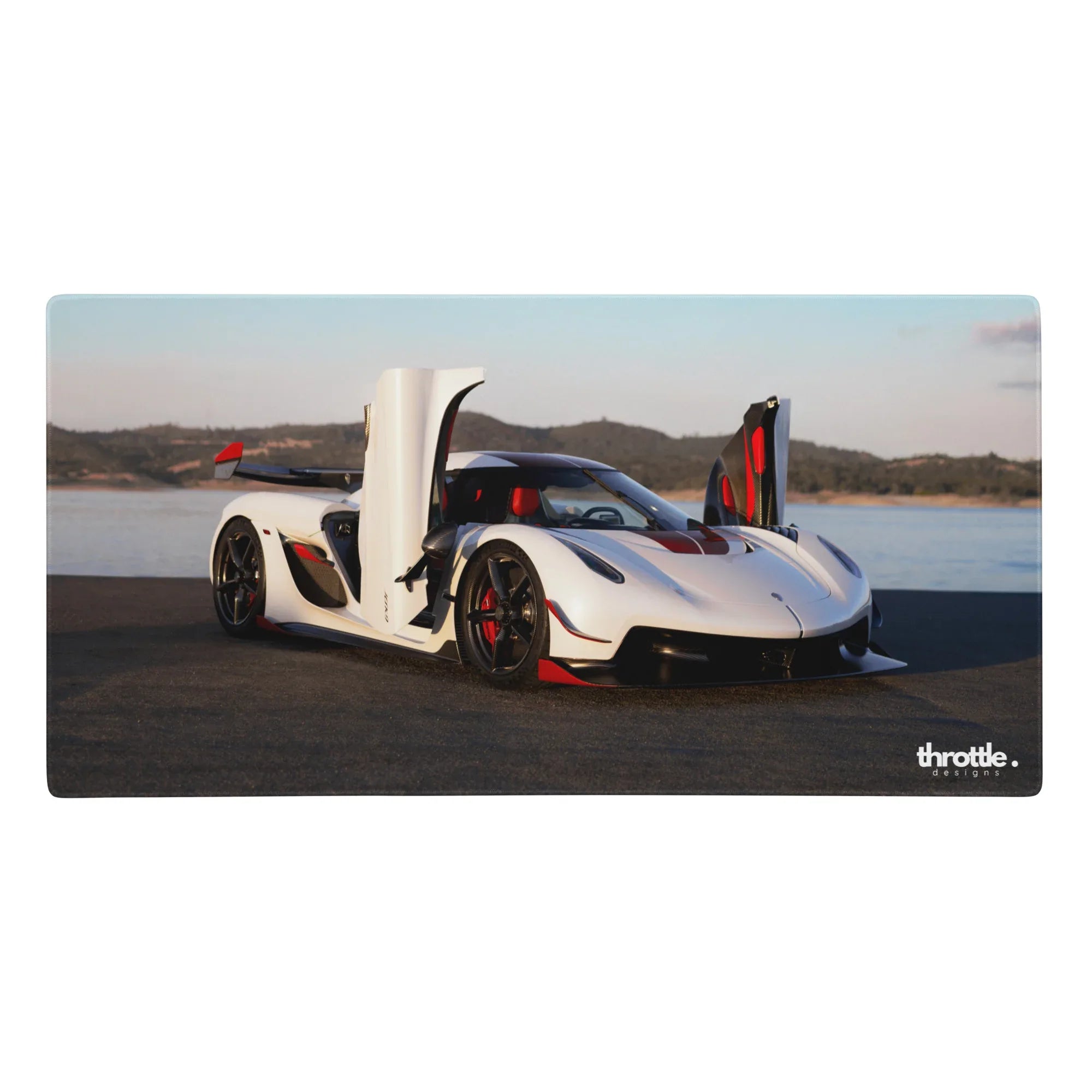 Koenigsegg Jesko Gaming Mouse Pad #018 - Large and XL / Extended