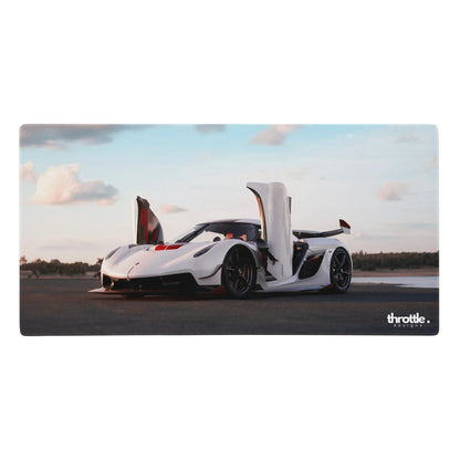 Koenigsegg Jesko Gaming Mouse Pad #016 - Large and XL / Extended