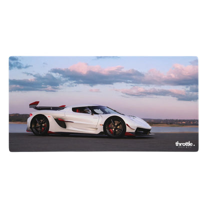 Koenigsegg Jesko Gaming Mouse Pad #007 - Large and XL / Extended