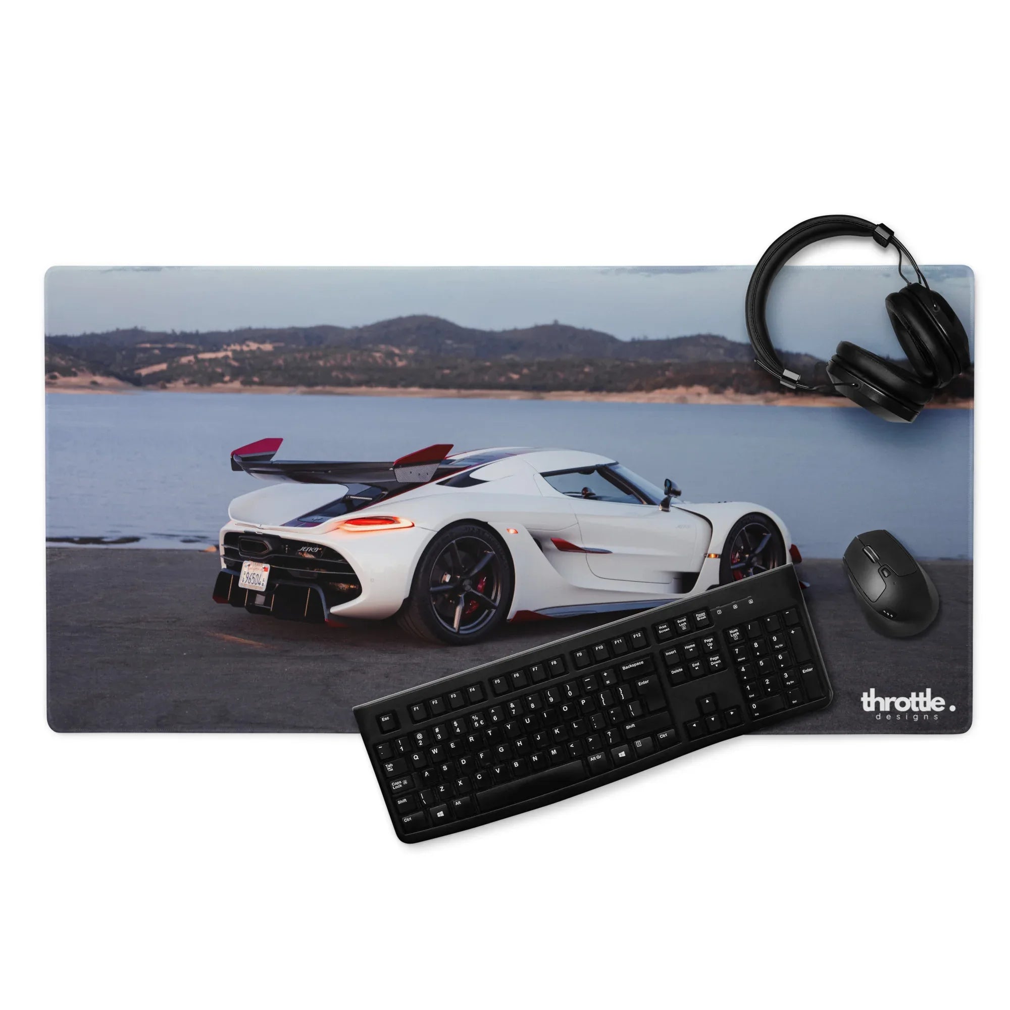 Koenigsegg Jesko Gaming Mouse Pad #003 - Large and XL / Extended