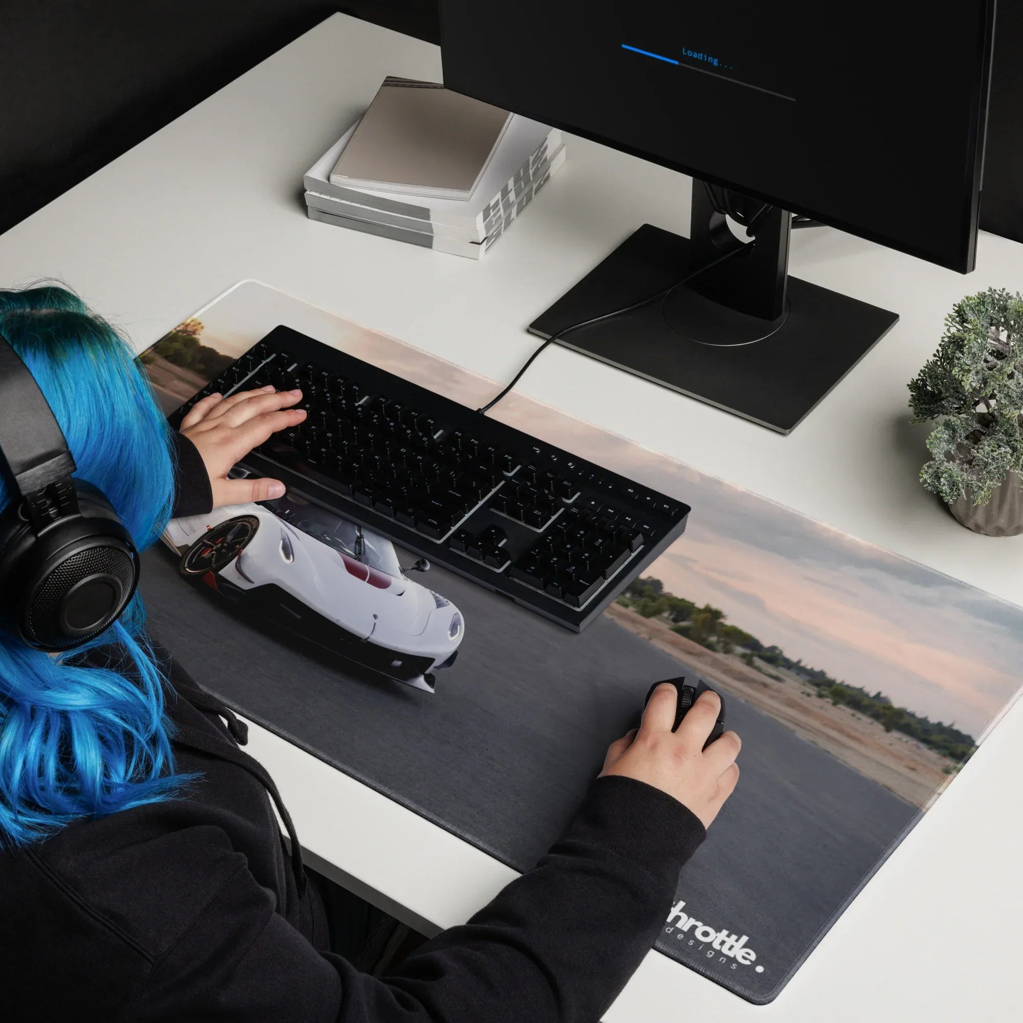 Koenigsegg Jesko Gaming Mouse Pad #005 - Large and XL / Extended