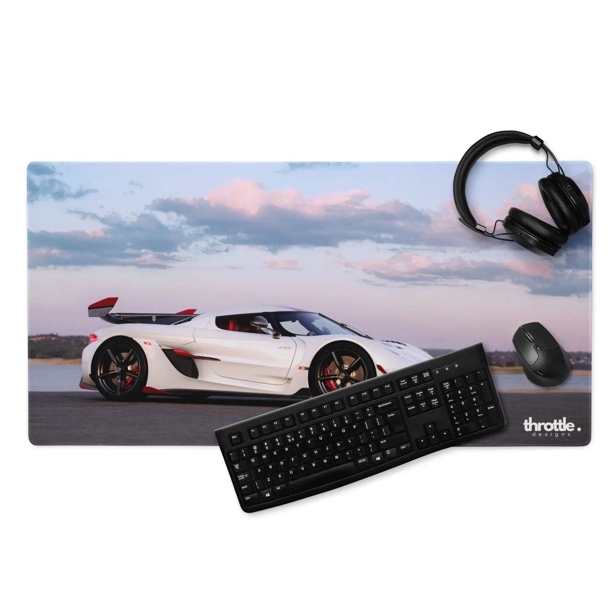 Koenigsegg Jesko Gaming Mouse Pad #007 - Large and XL / Extended