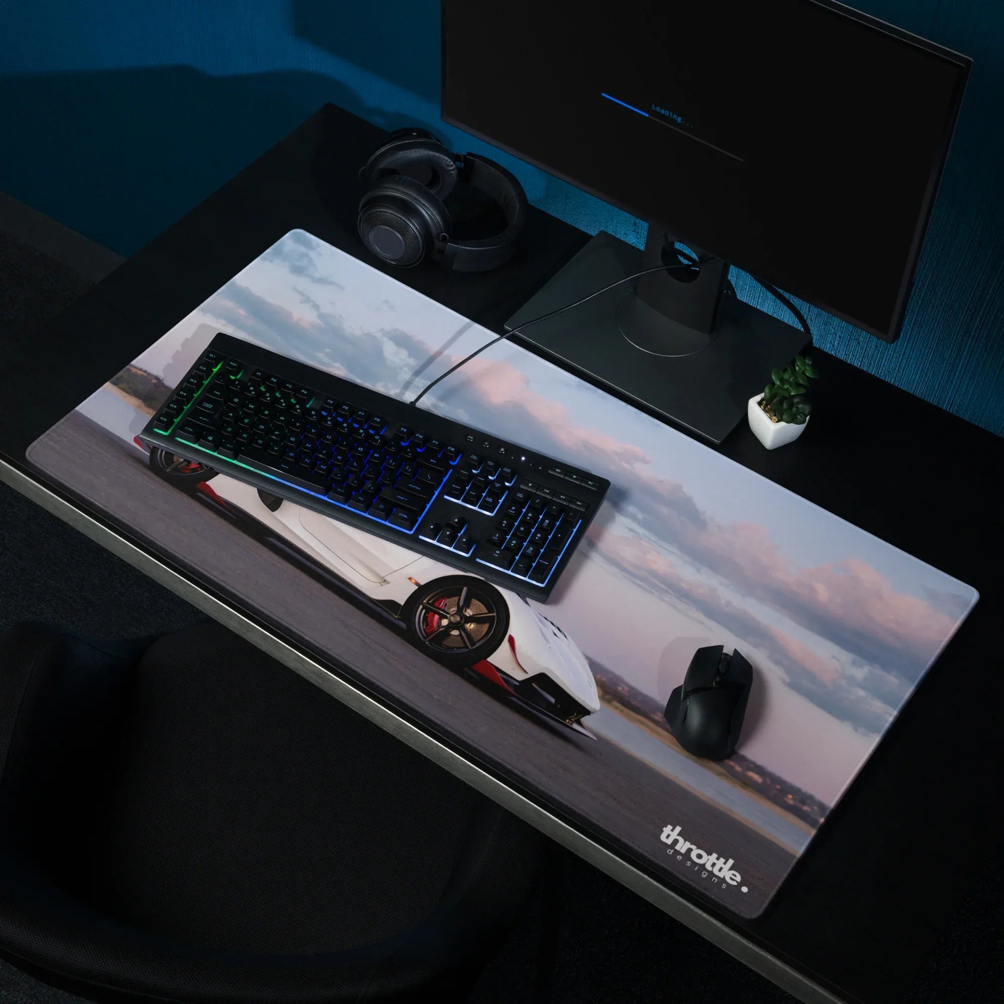 Koenigsegg Jesko Gaming Mouse Pad #007 - Large and XL / Extended