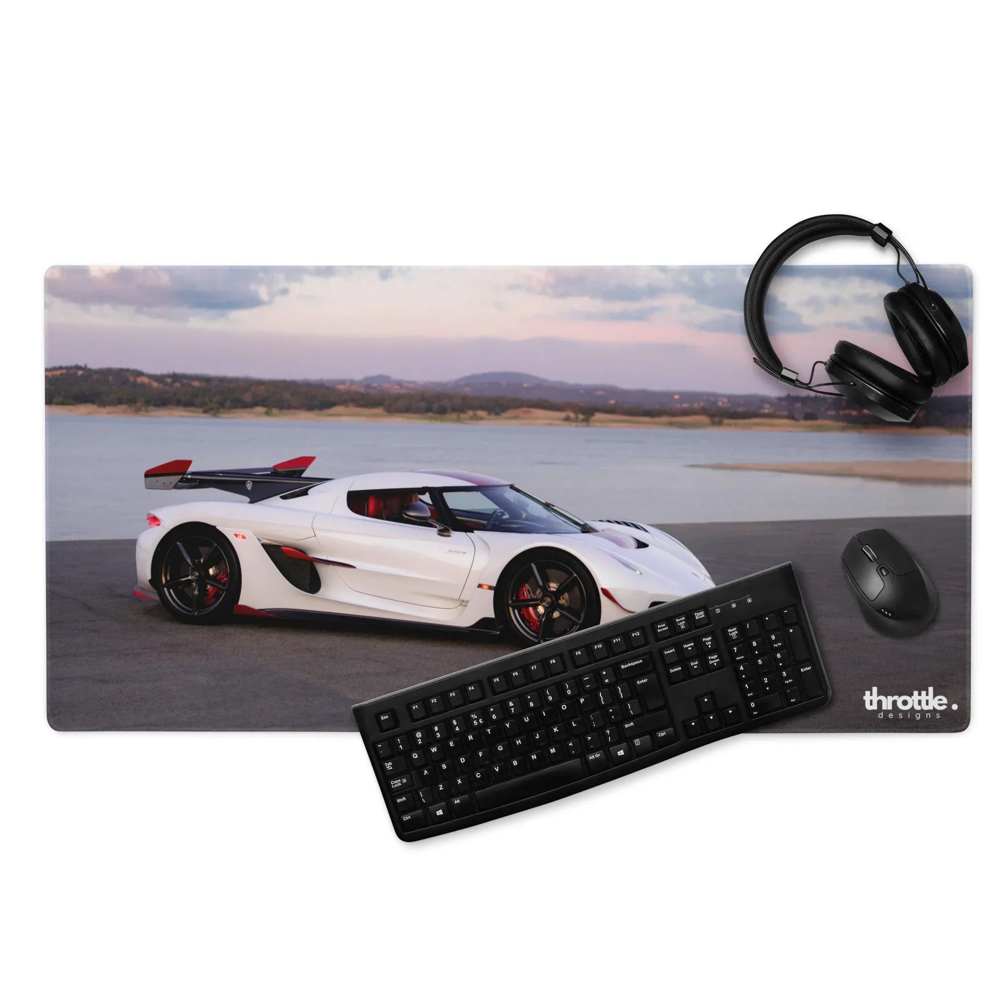 Koenigsegg Jesko Gaming Mouse Pad #008 - Large and XL / Extended