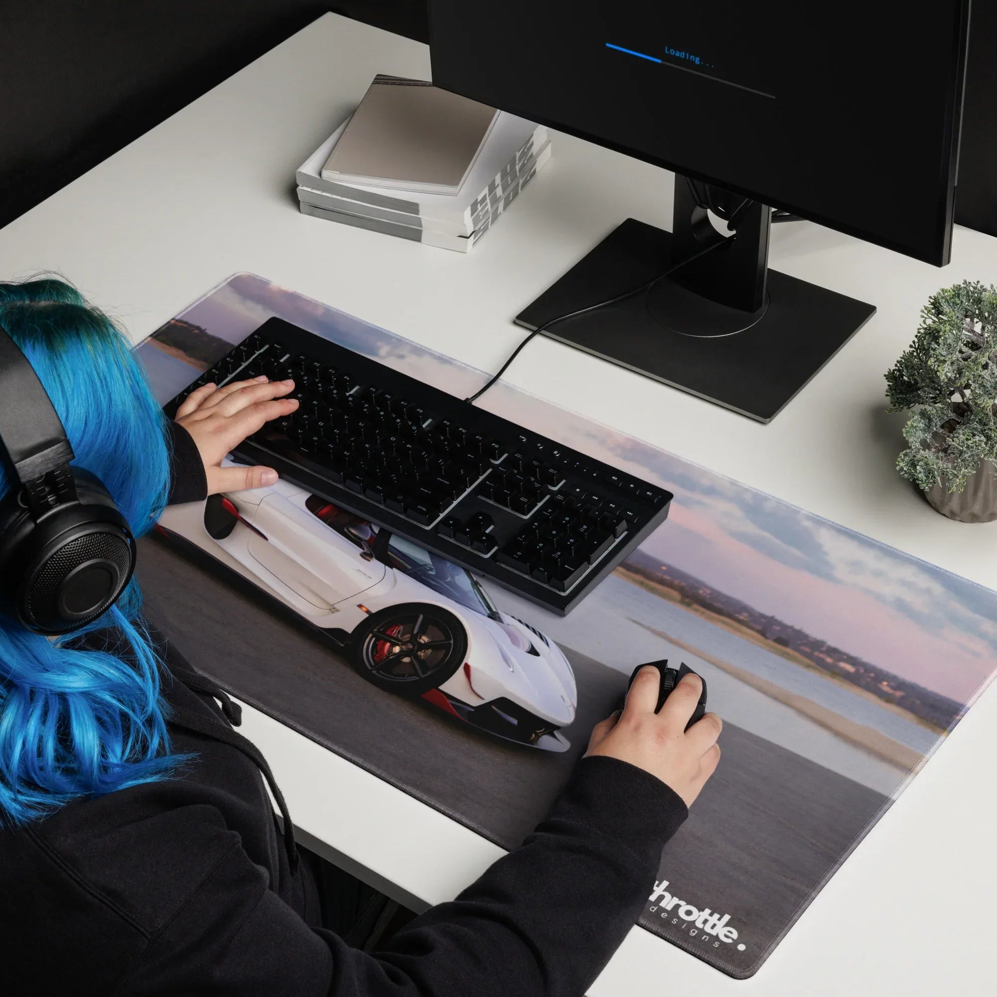 Koenigsegg Jesko Gaming Mouse Pad #008 - Large and XL / Extended