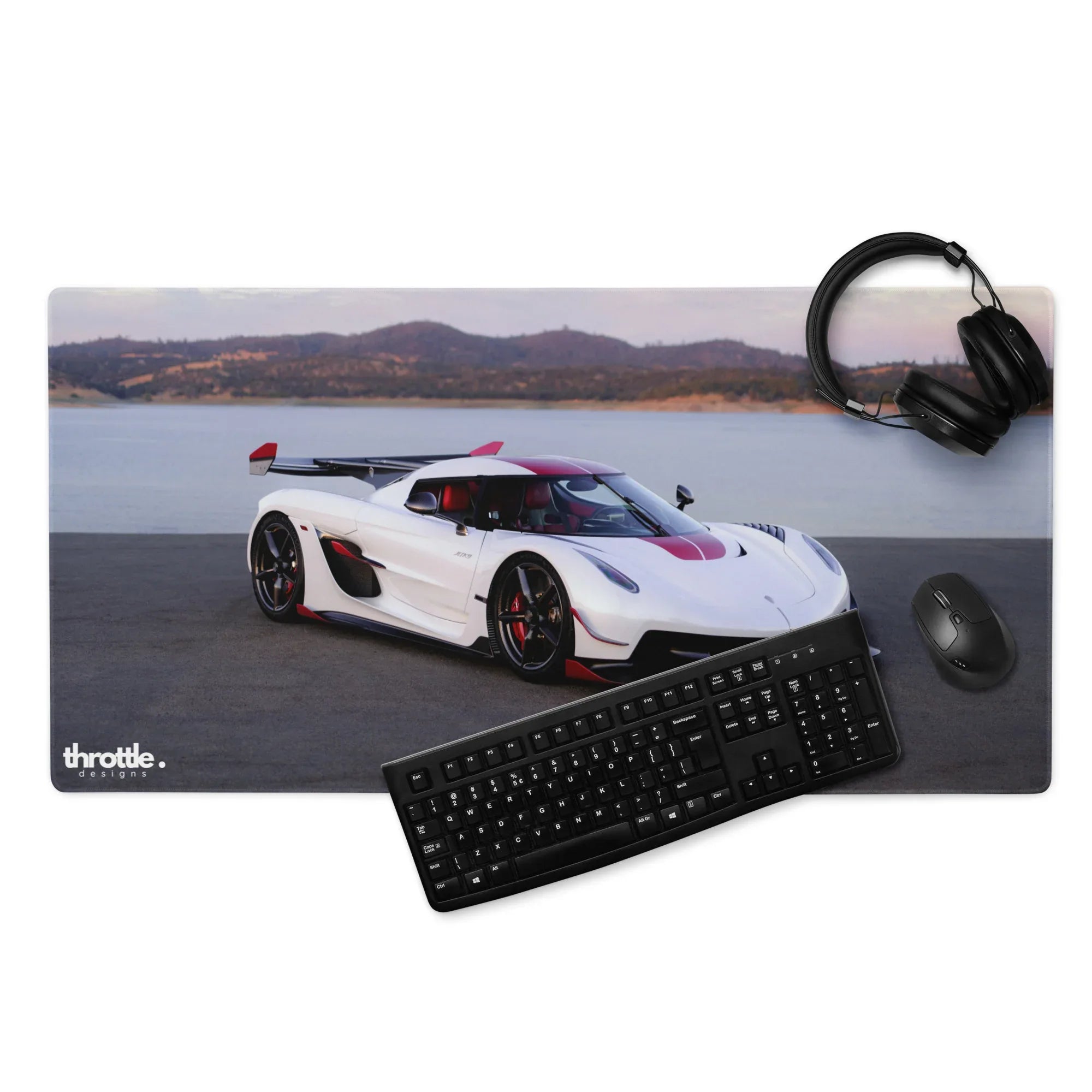 Koenigsegg Jesko Gaming Mouse Pad #011 - Large and XL / Extended