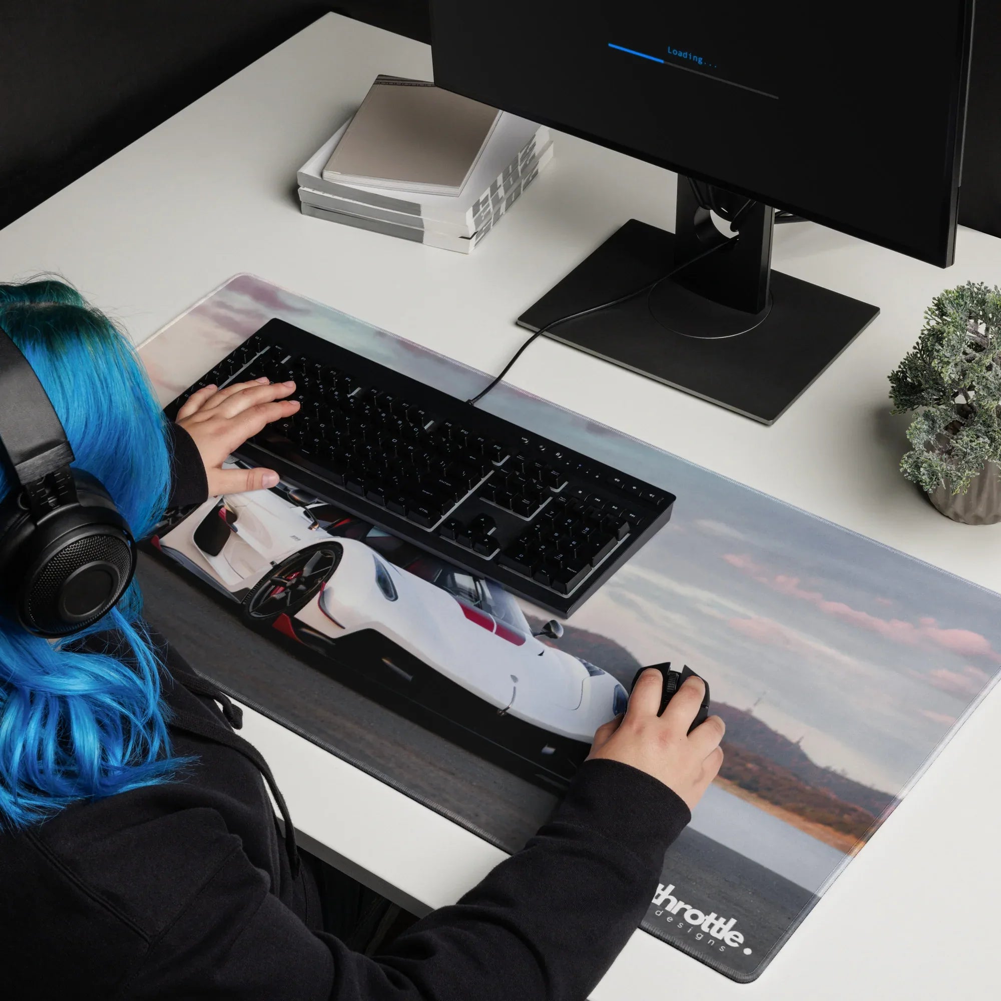 Koenigsegg Jesko Gaming Mouse Pad #012 - Large and XL / Extended