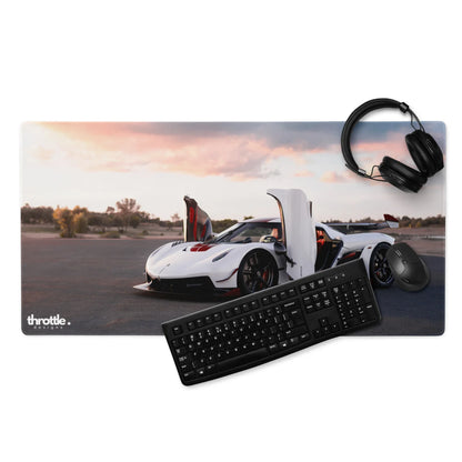Koenigsegg Jesko Gaming Mouse Pad #015 - Large and XL / Extended