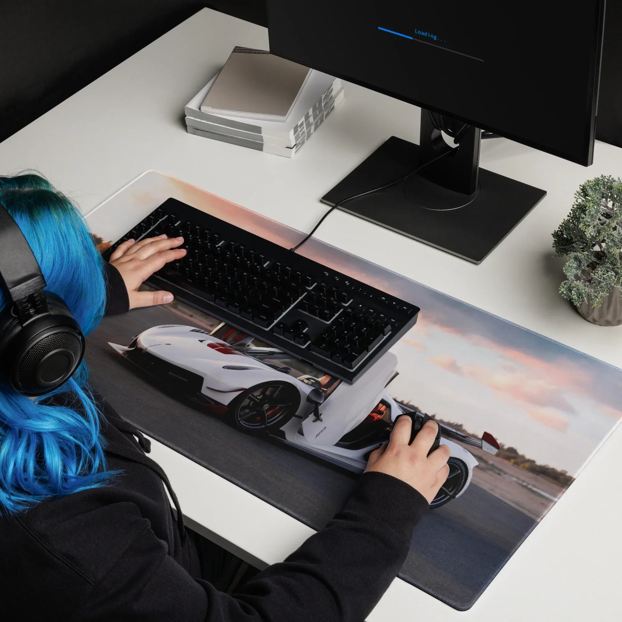 Koenigsegg Jesko Gaming Mouse Pad #015 - Large and XL / Extended