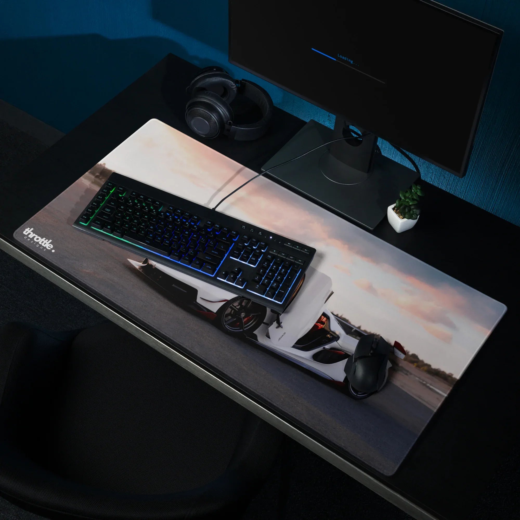 Koenigsegg Jesko Gaming Mouse Pad #015 - Large and XL / Extended