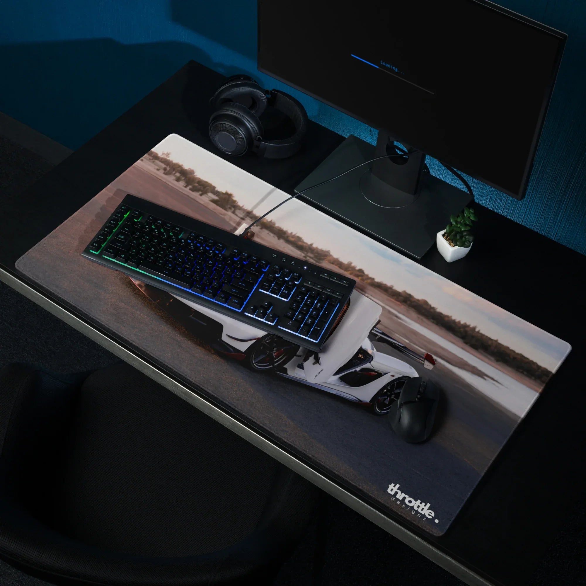 Koenigsegg Jesko Gaming Mouse Pad #017 - Large and XL / Extended