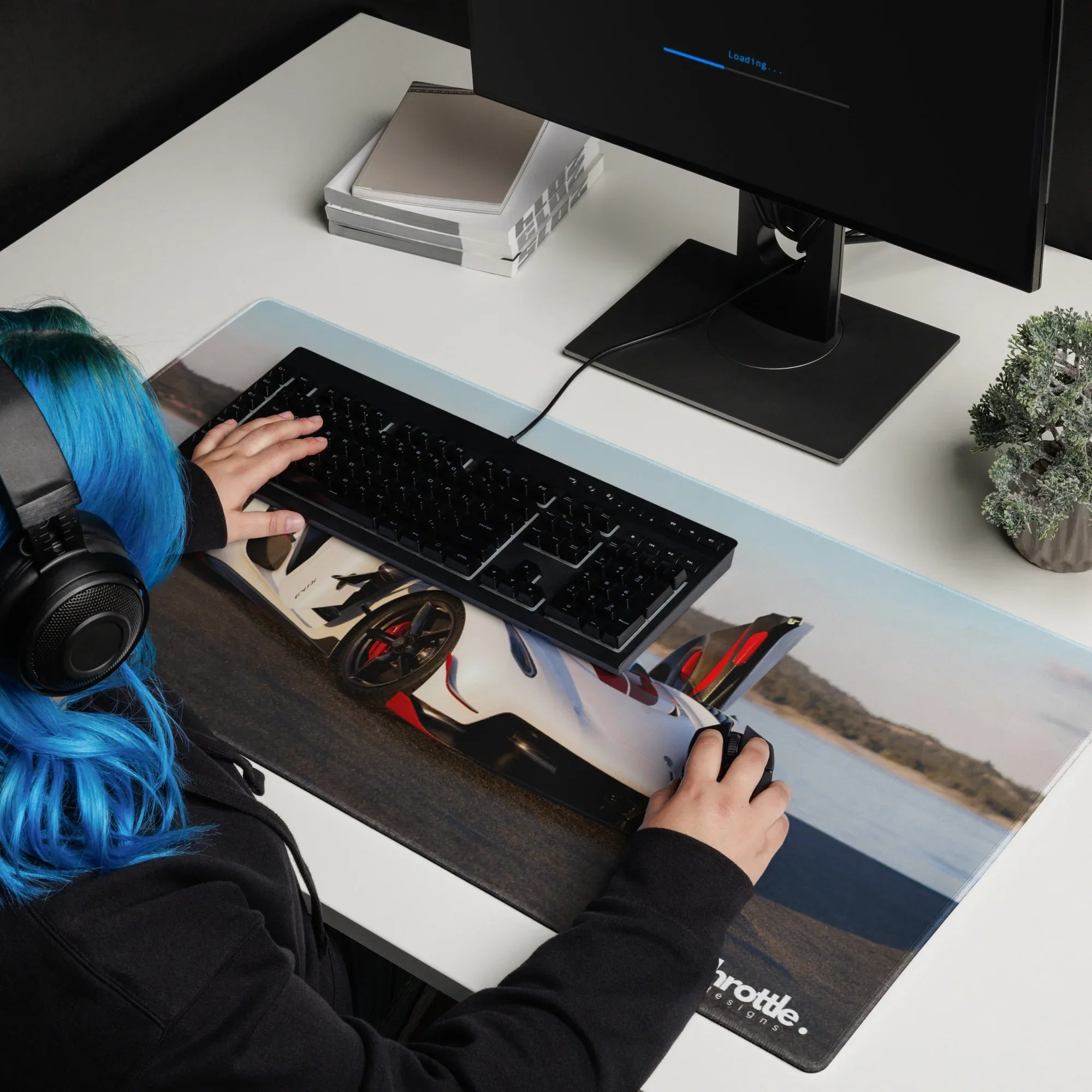 Koenigsegg Jesko Gaming Mouse Pad #018 - Large and XL / Extended