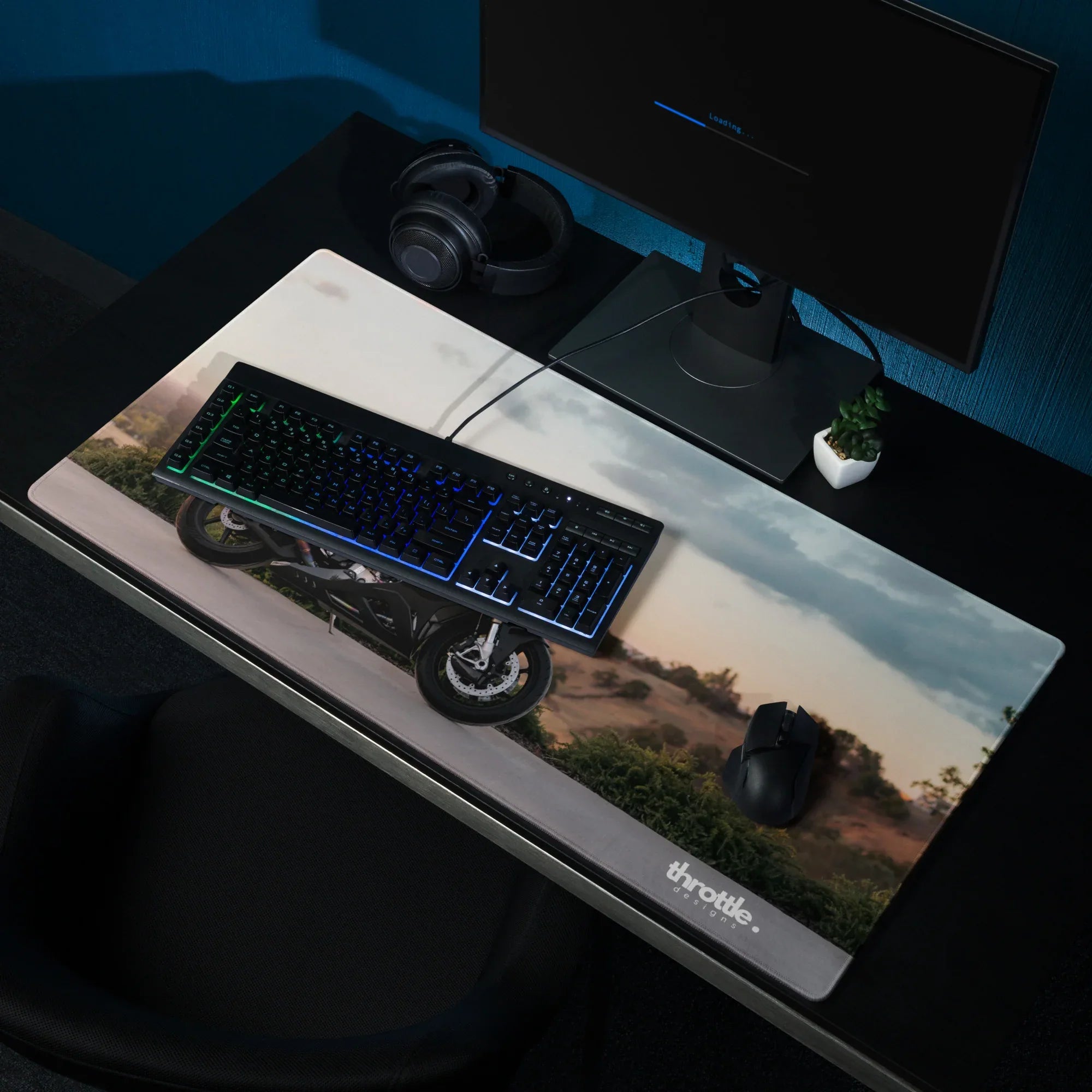 BMW Inspired S1000RR Gaming Mouse Pad #058 - Large and XL / Extended