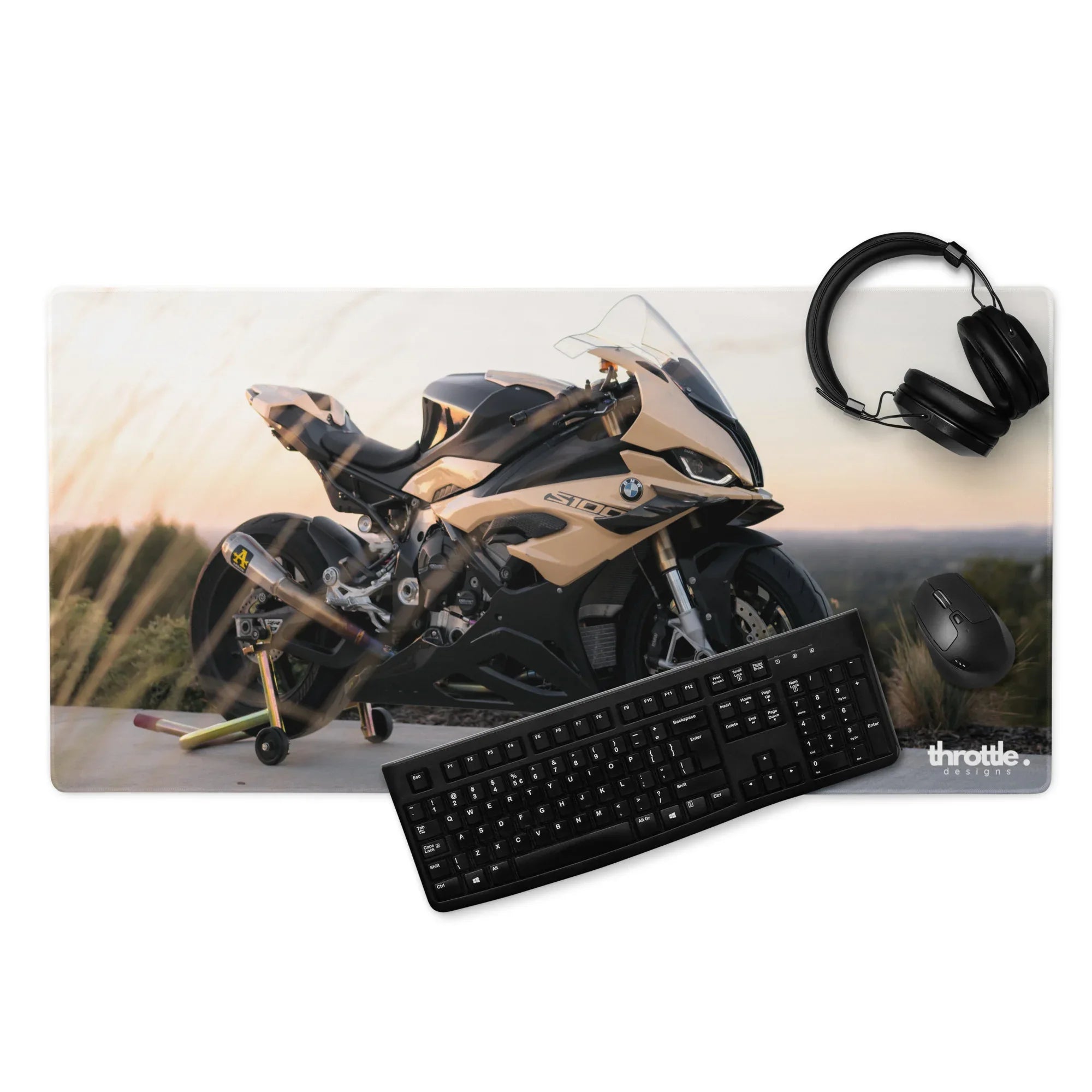 BMW Inspired S1000RR Gaming Mouse Pad #059 - Large and XL / Extended
