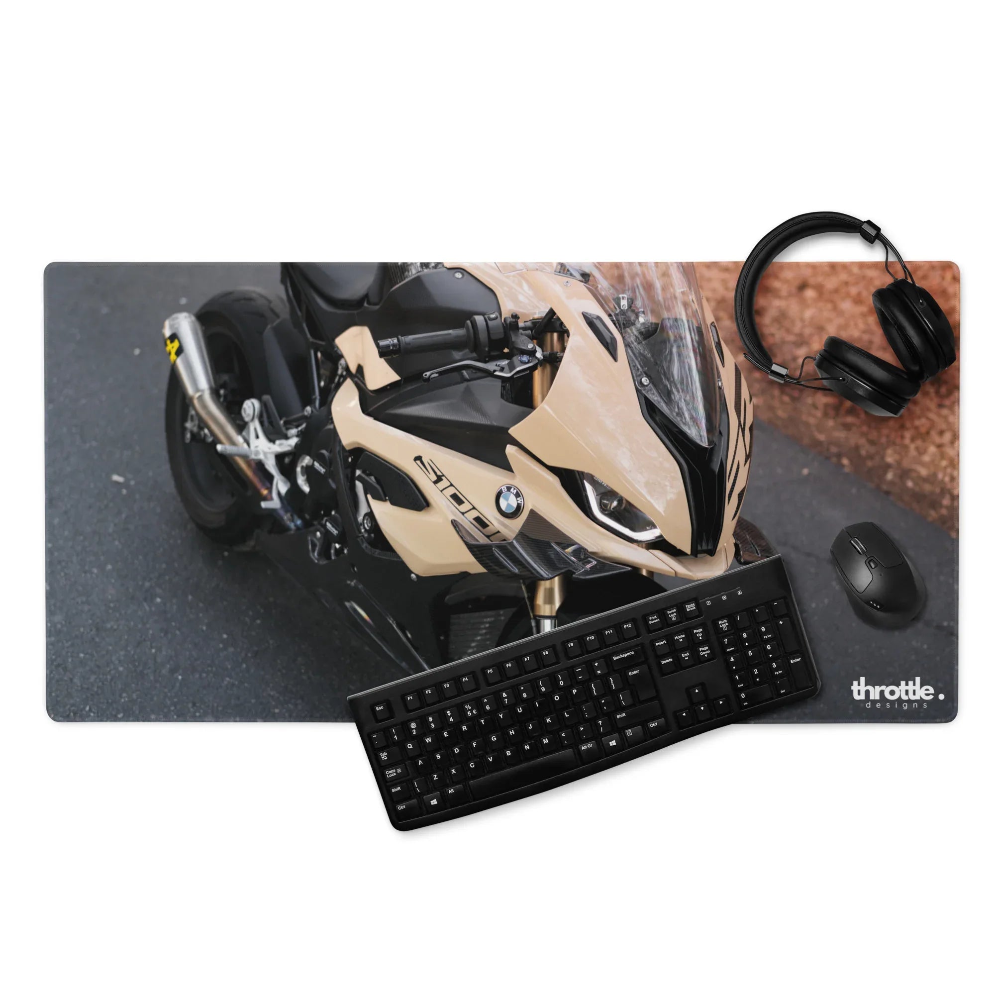 BMW Inspired S1000RR Gaming Mouse Pad #060 - Large and XL / Extended