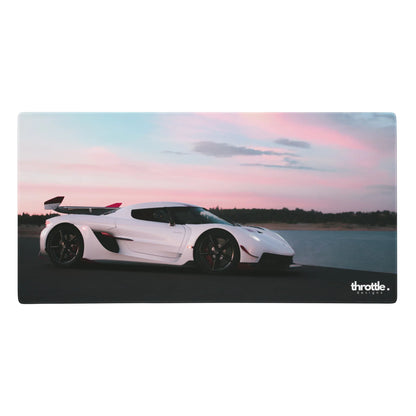 Koenigsegg Jesko Gaming Mouse Pad #001 - Large and XL / Extended