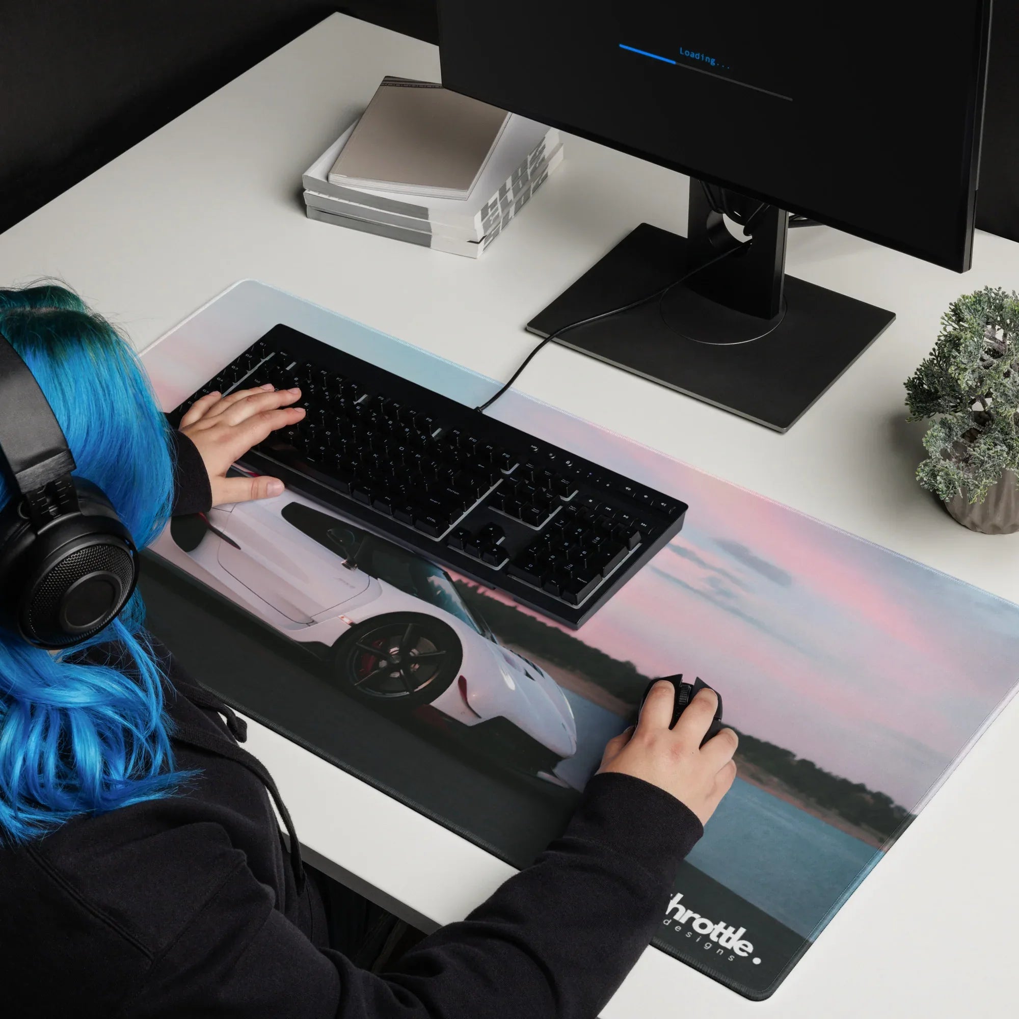 Koenigsegg Jesko Gaming Mouse Pad #001 - Large and XL / Extended