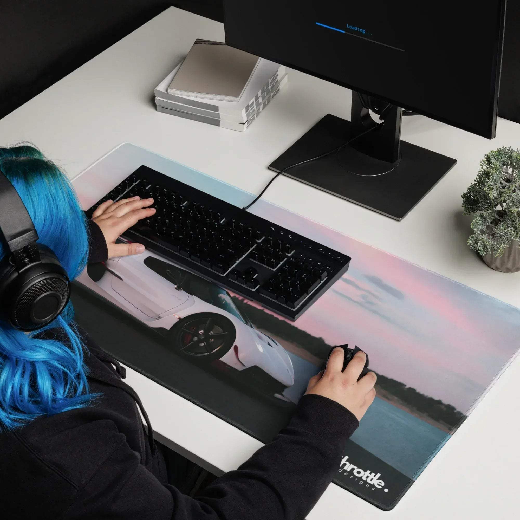 Koenigsegg Jesko Gaming Mouse Pad #001 - Large and XL / Extended