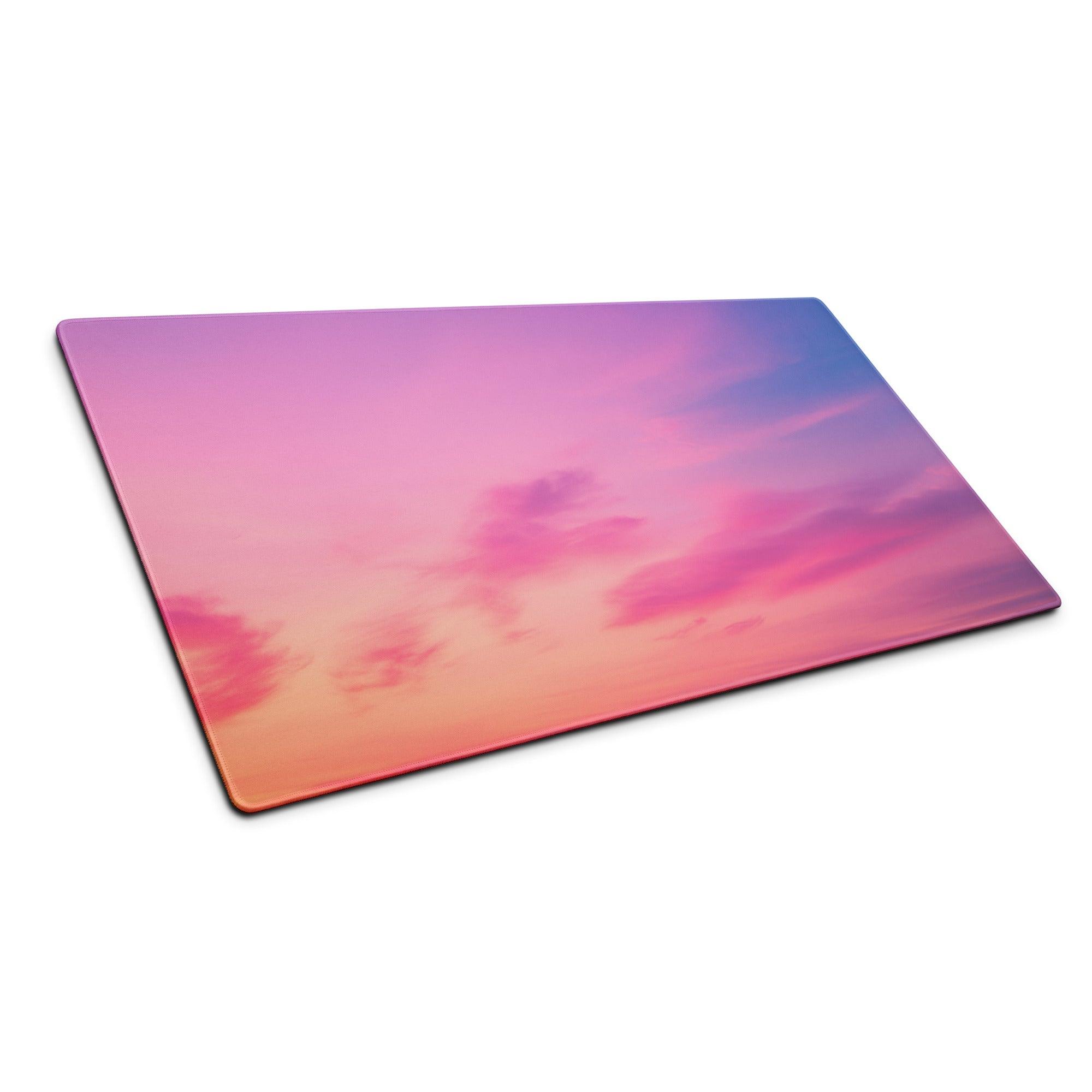 Dreamy gradient rectangular cutting board with vibrant sunset hues