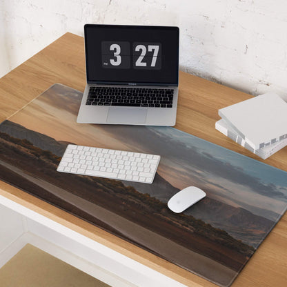 Sunset Mountain Landscape Extra Large Gaming Mouse Pad with Non-Slip Base
