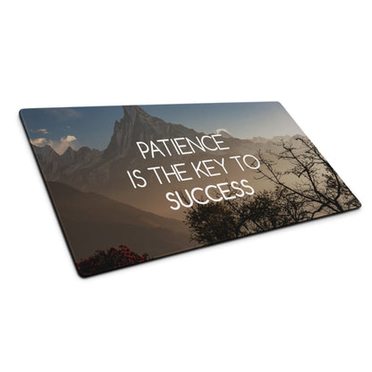 Motivational Landscape Mouse Pad Blue Sunset Tones For Inspiring Desk Setup Nature Photography Style