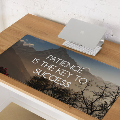 Motivational Landscape Mouse Pad Blue Sunset Tones For Inspiring Desk Setup Nature Photography Style