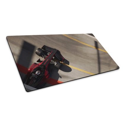 Red Racing Car Mouse Pad - Racing Car Red Mouse Pad Gaming Desk Dynamic Mood Modern Tech Decor Esports Photo