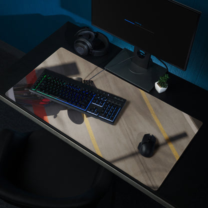 Red Racing Car Mouse Pad - Racing Car Red Mouse Pad Gaming Desk Dynamic Mood Modern Tech Decor Esports Photo