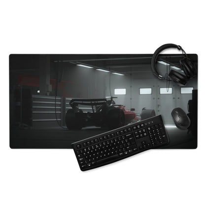 Elite Large Gaming Mouse Pad - Gaming Mouse Pad Black Setup Modern Immersive Tech Minimalist Esports Non Slip Textile