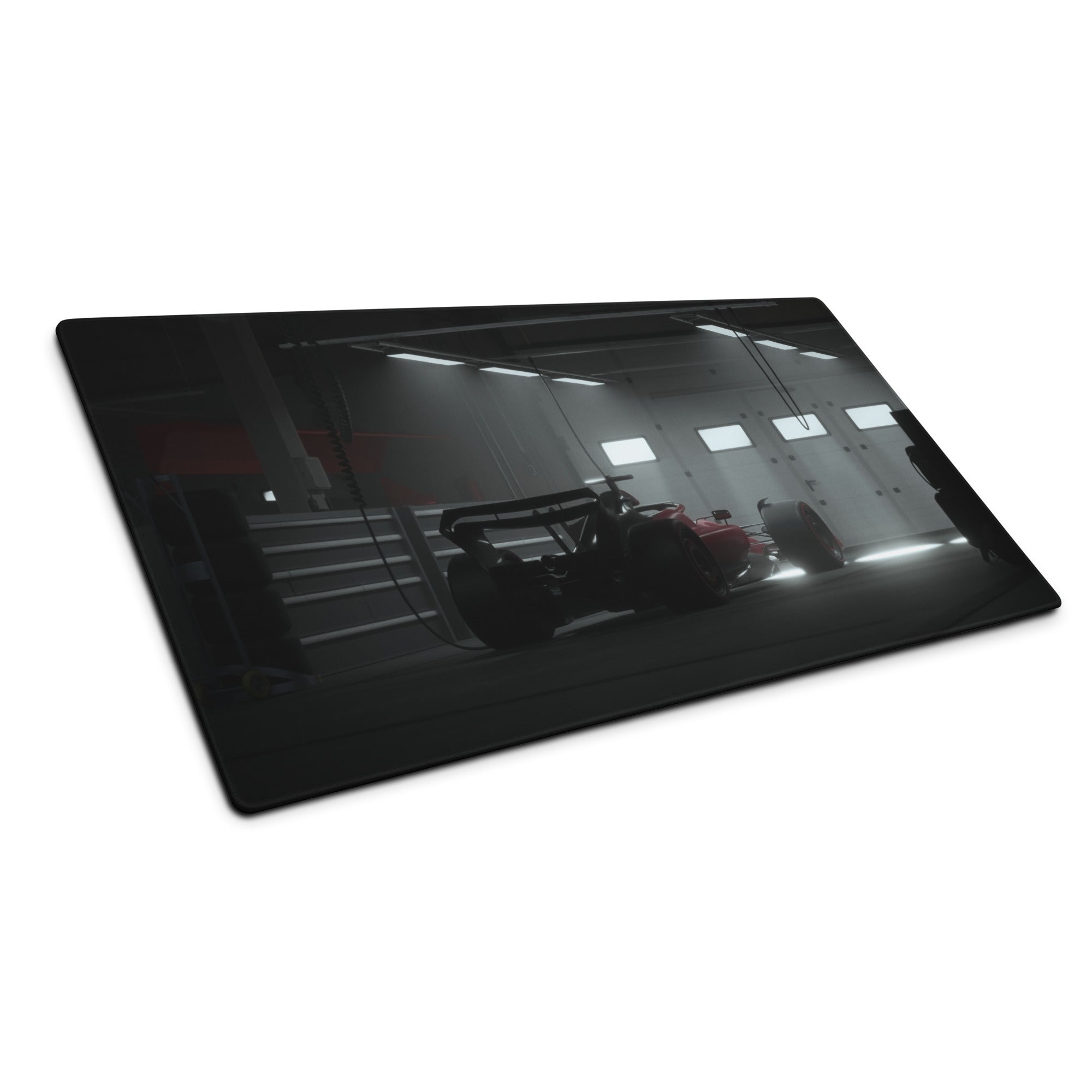 Elite Large Gaming Mouse Pad - Gaming Mouse Pad Black Setup Modern Immersive Tech Minimalist Esports Non Slip Textile