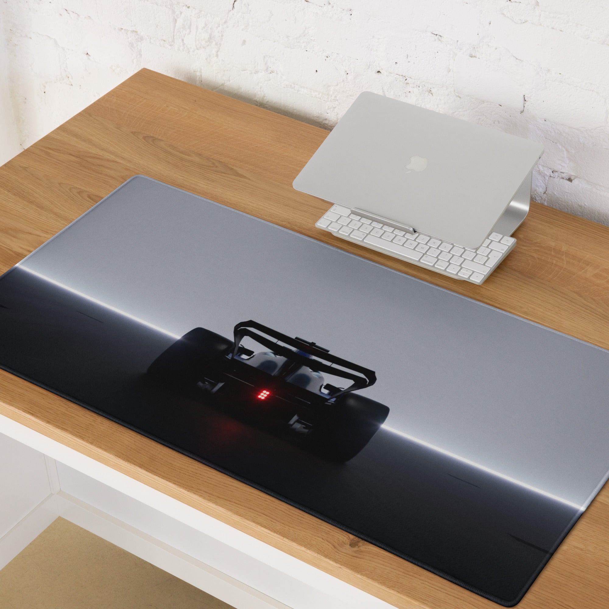 Large Gray Gaming Mouse Pad - Gray Gaming Mouse Pad Gaming With Stitched Edge Non Slip Base Modern Minimalist Esports