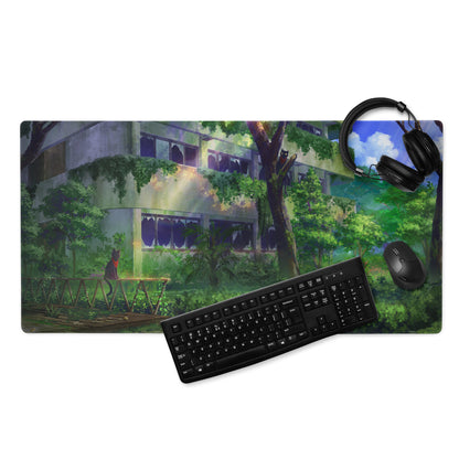 Verdant Jungle Scene Mouse Pad - Mouse Pad Jungle Green Desktop Gaming Art Calm Lush Nature Inspired Jungle Desk Accessory