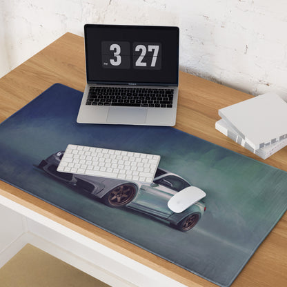 BMW M4 Inspired Alpine White Widebody Desk Mat – High-Precision XL Gaming Mousepad