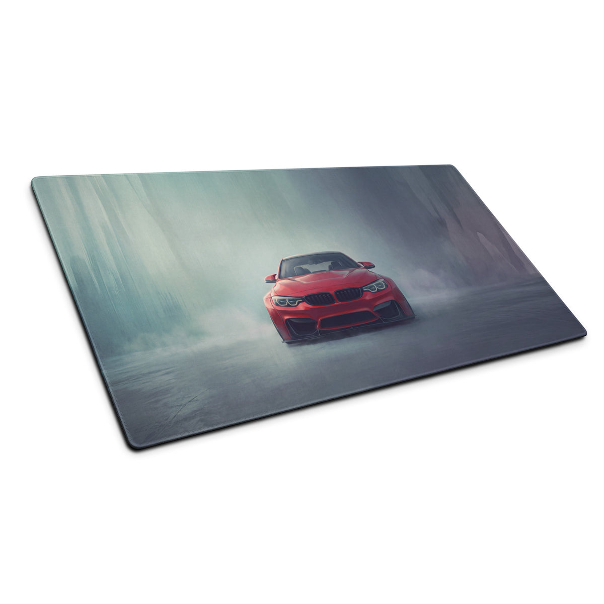 BMW M4 Inspired Indianapolis Red F82 Desk Mat – High-Precision XL Gaming Mousepad