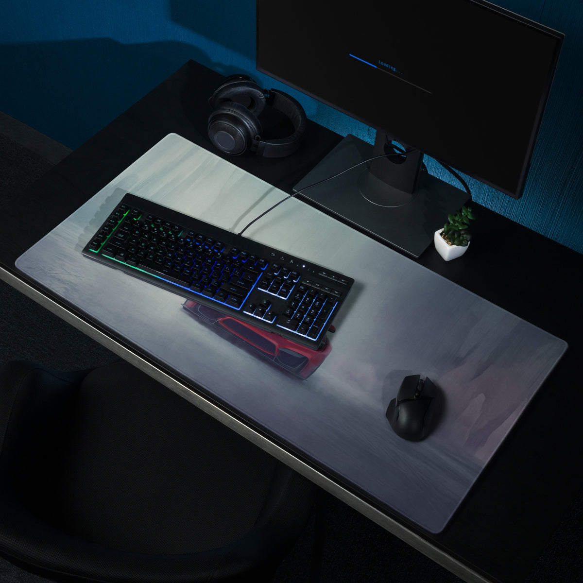 BMW M4 Inspired Indianapolis Red F82 Desk Mat – High-Precision XL Gaming Mousepad