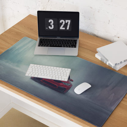 BMW M4 Inspired Indianapolis Red F82 Desk Mat – High-Precision XL Gaming Mousepad